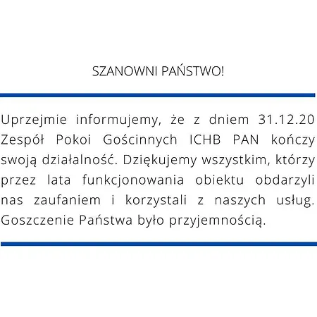 Zespol Pokoi Goscinnych Pan Poznan